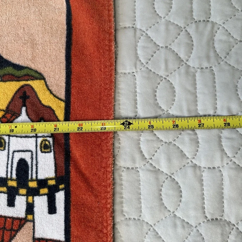 Vintage Hilasal Cotton Towel Fernando LA Palma Design Sheet Hand Mat El Salvador